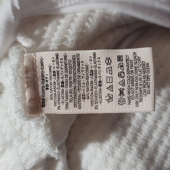 We The Free Free People Womens Extra Small Bohemian Casual V-Neck Waffle Top - Picture 10 of 12